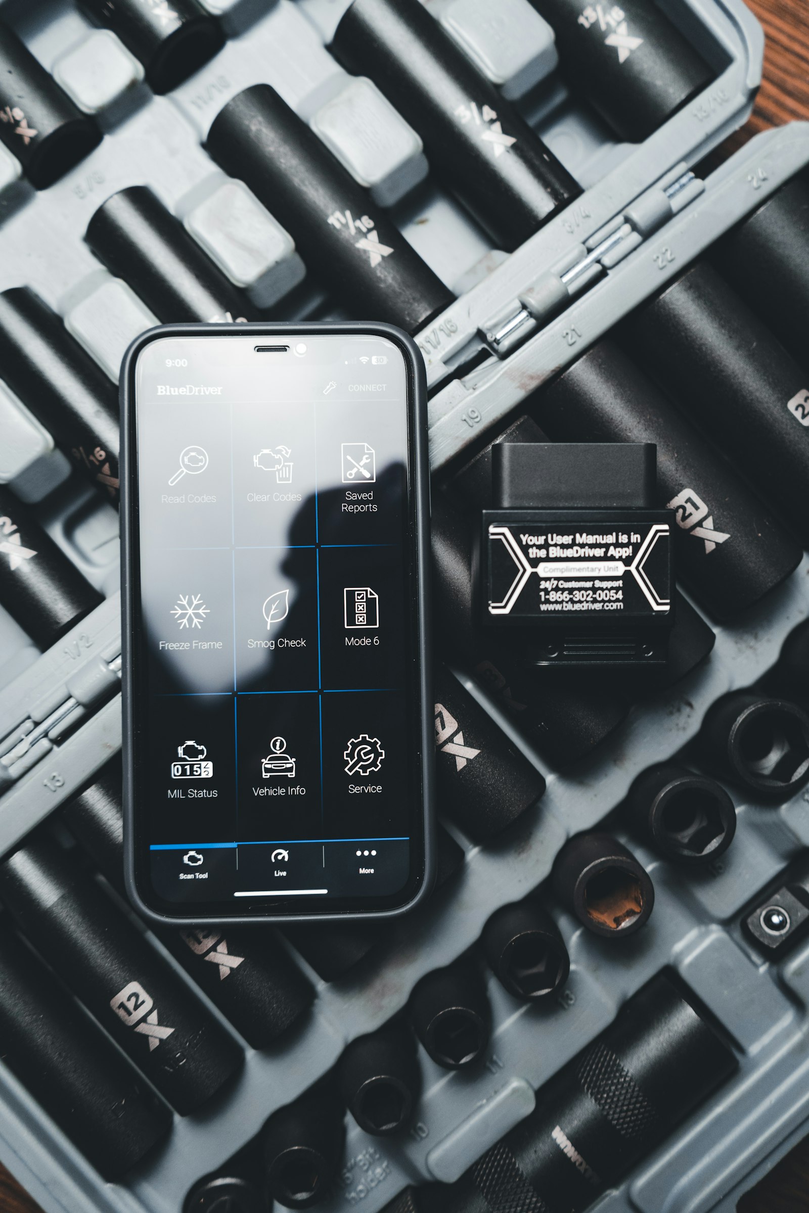 Check engine light diagnostics